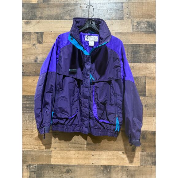 Columbia Women’s Powder Keg 3-in-1 Coat-Purple/Teal Shell, Size Large - Picture 7 of 10